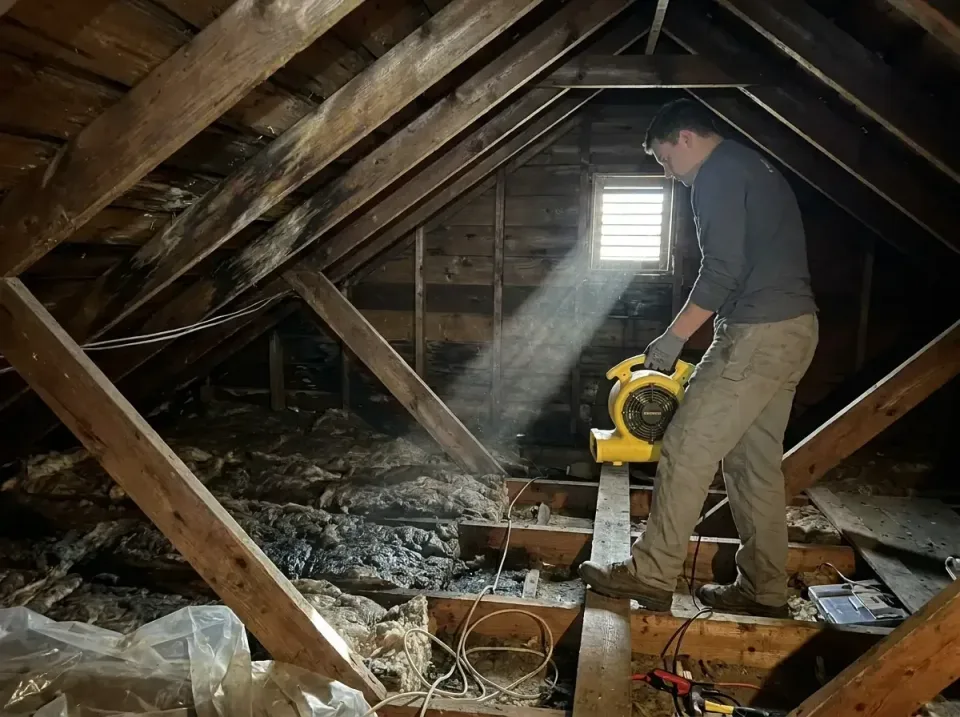 attic-water-damage-drying-proc-007 — frequently asked questions, Emergency Water Extraction & 24/7 Flood Response in Loxley,…
